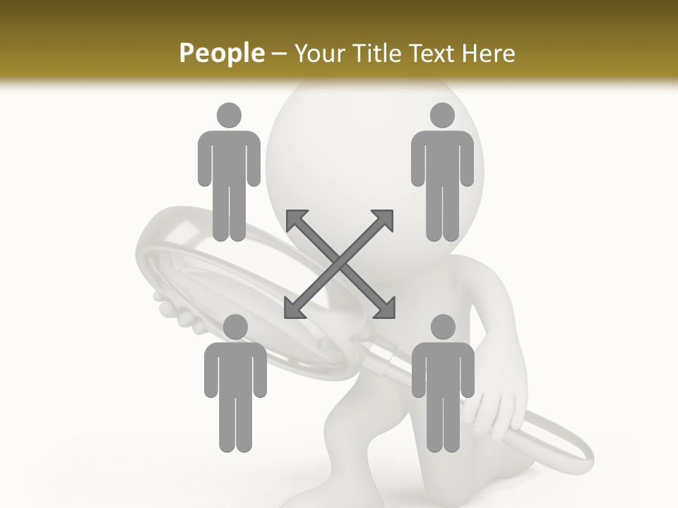 Glass Little Loupe PowerPoint Template