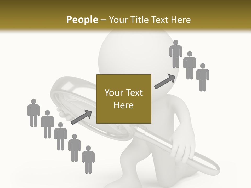 Glass Little Loupe PowerPoint Template