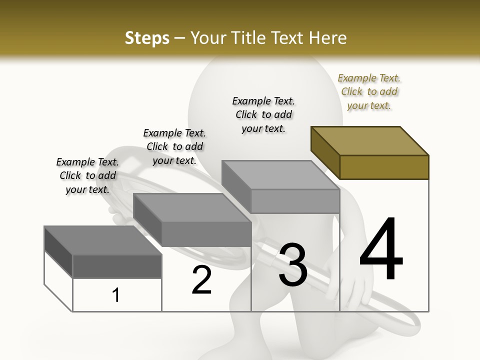 Glass Little Loupe PowerPoint Template