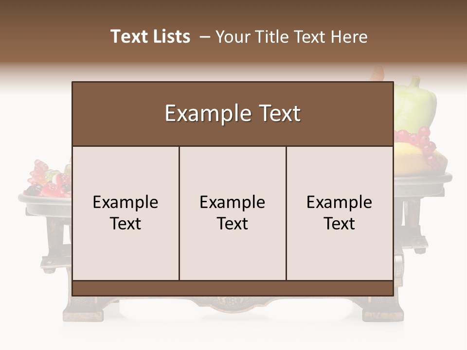 Carrot Jelly Gummy PowerPoint Template