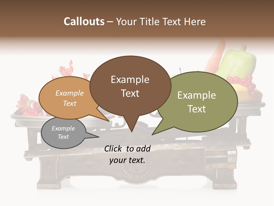 Carrot Jelly Gummy PowerPoint Template