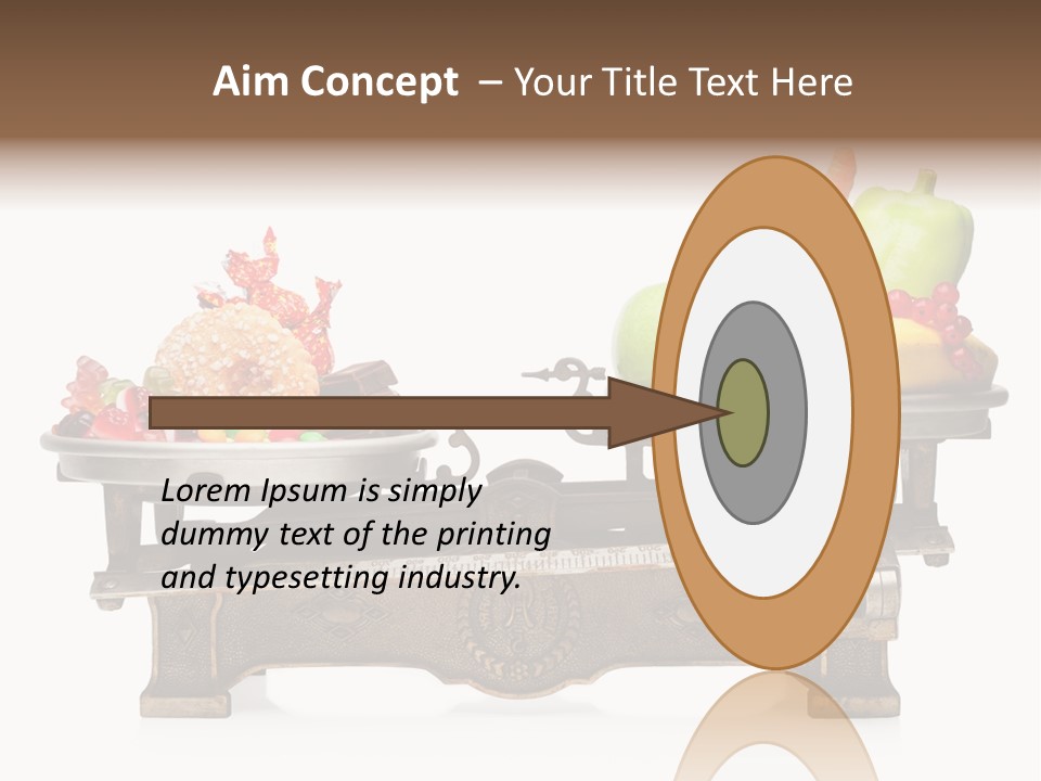 Carrot Jelly Gummy PowerPoint Template