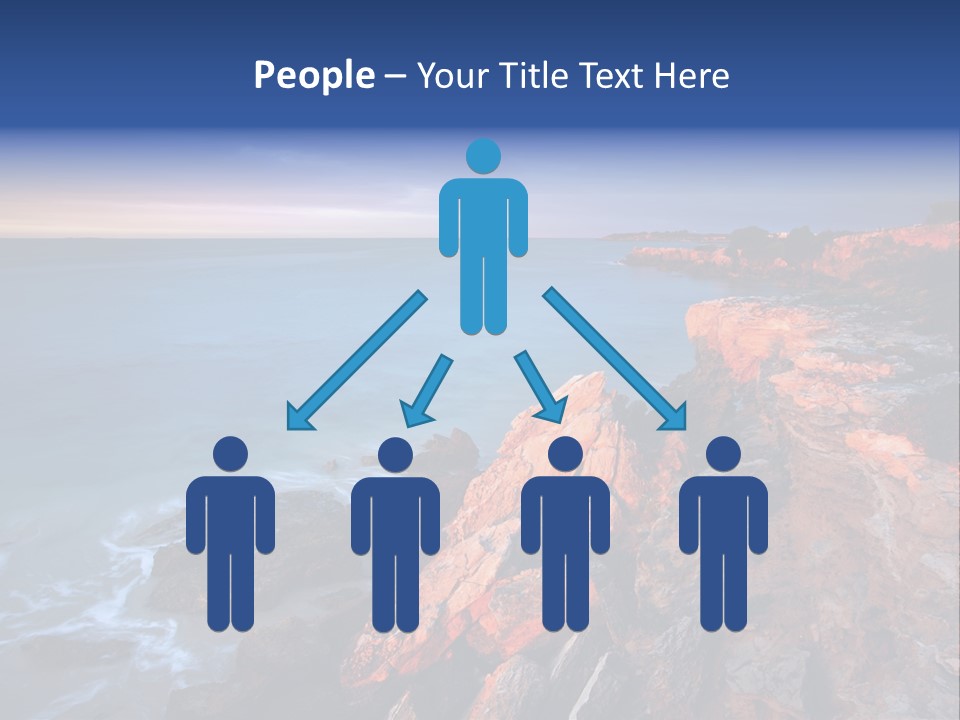 Group Team Human PowerPoint Template