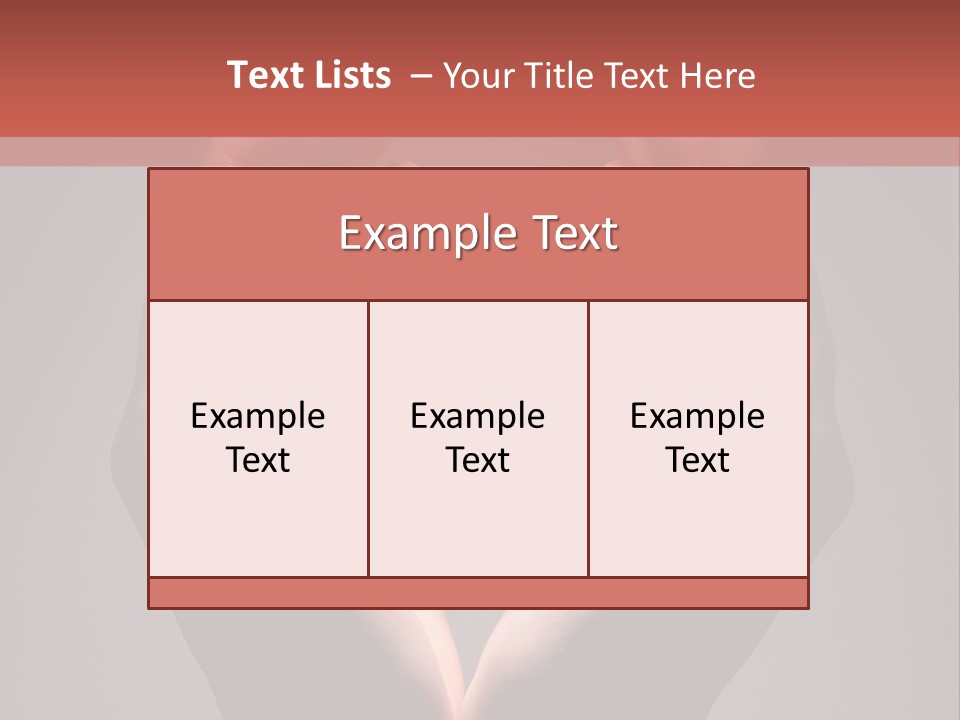 Love Shade Achievement PowerPoint Template