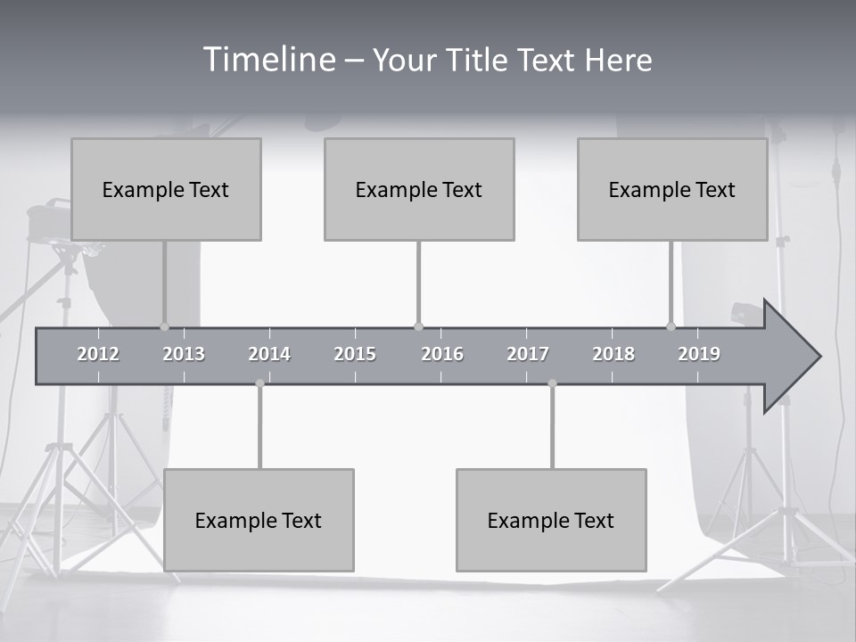 Photographing Professional Photograph PowerPoint Template