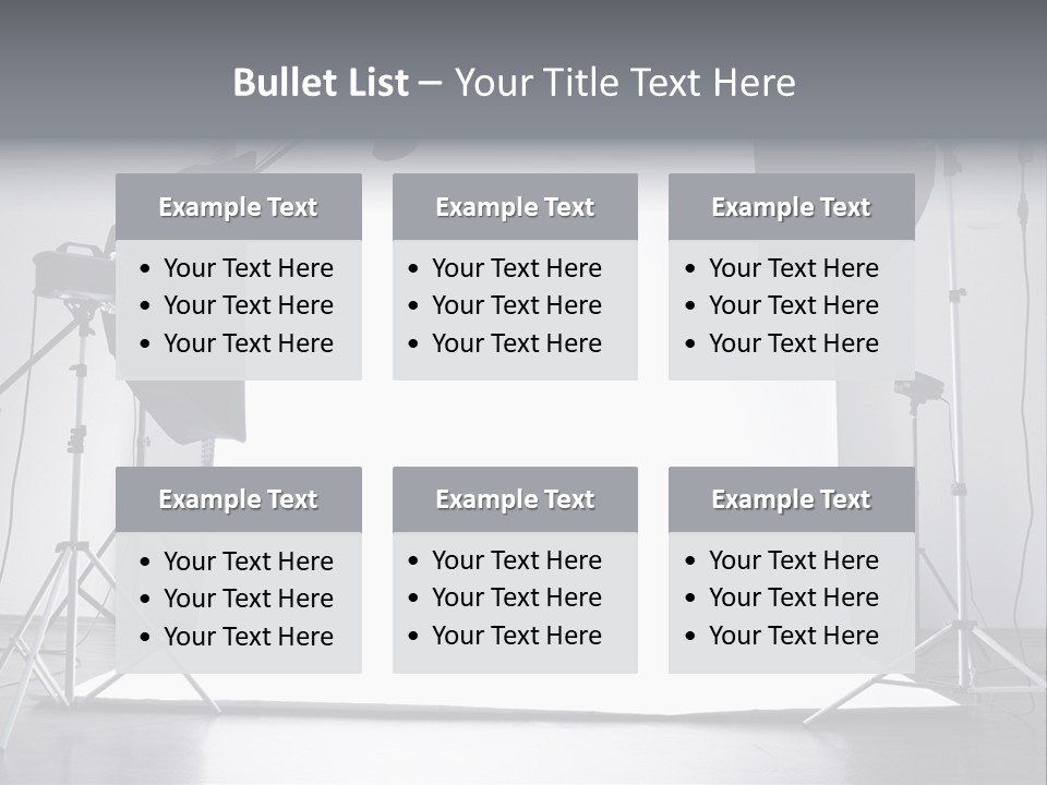 Photographing Professional Photograph PowerPoint Template