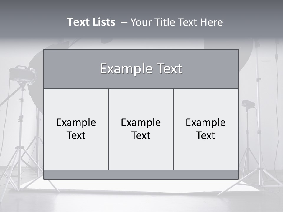 Photographing Professional Photograph PowerPoint Template