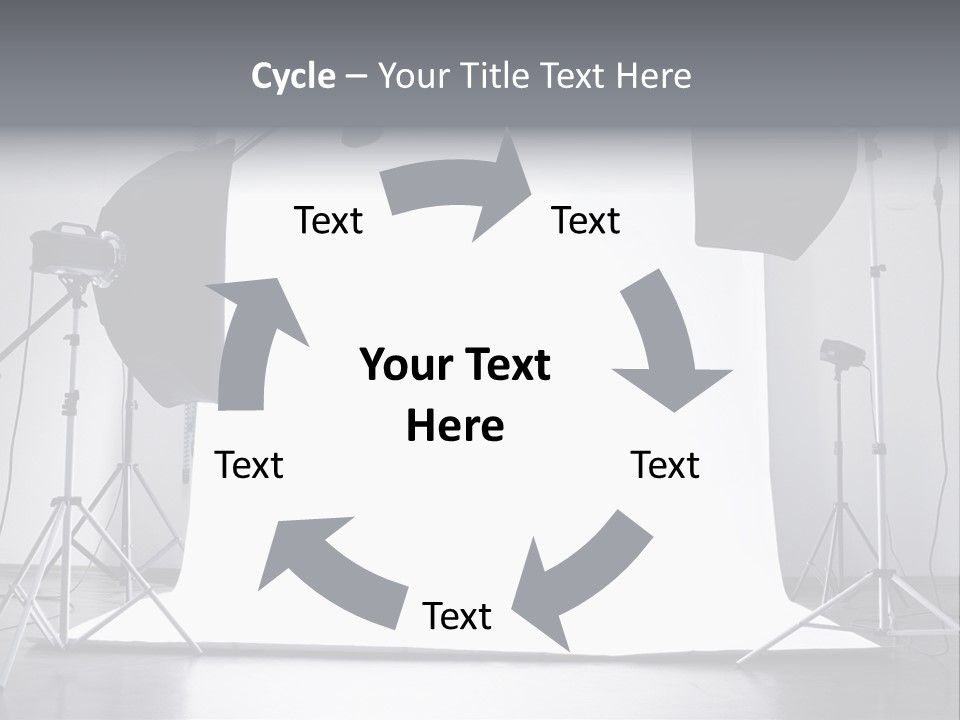 Photographing Professional Photograph PowerPoint Template
