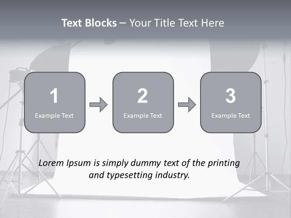 Photographing Professional Photograph PowerPoint Template