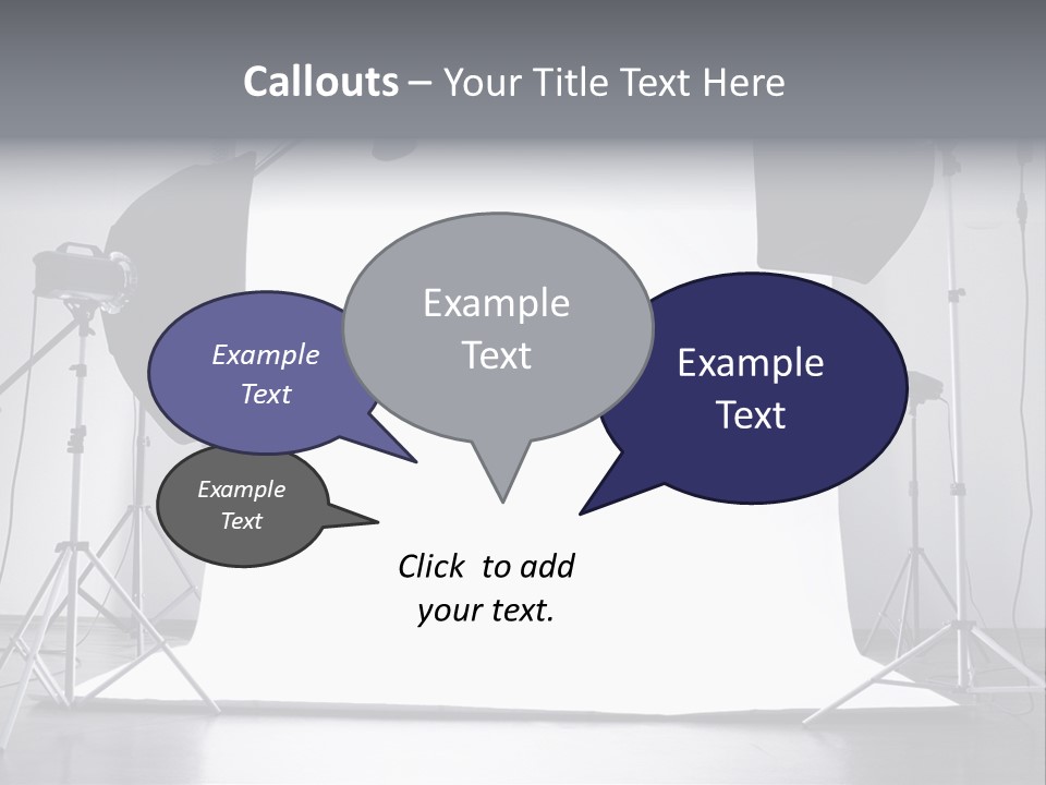 Photographing Professional Photograph PowerPoint Template