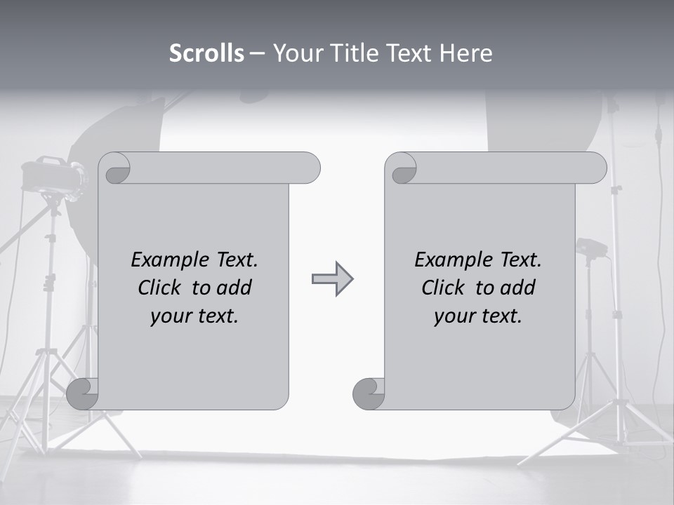 Photographing Professional Photograph PowerPoint Template