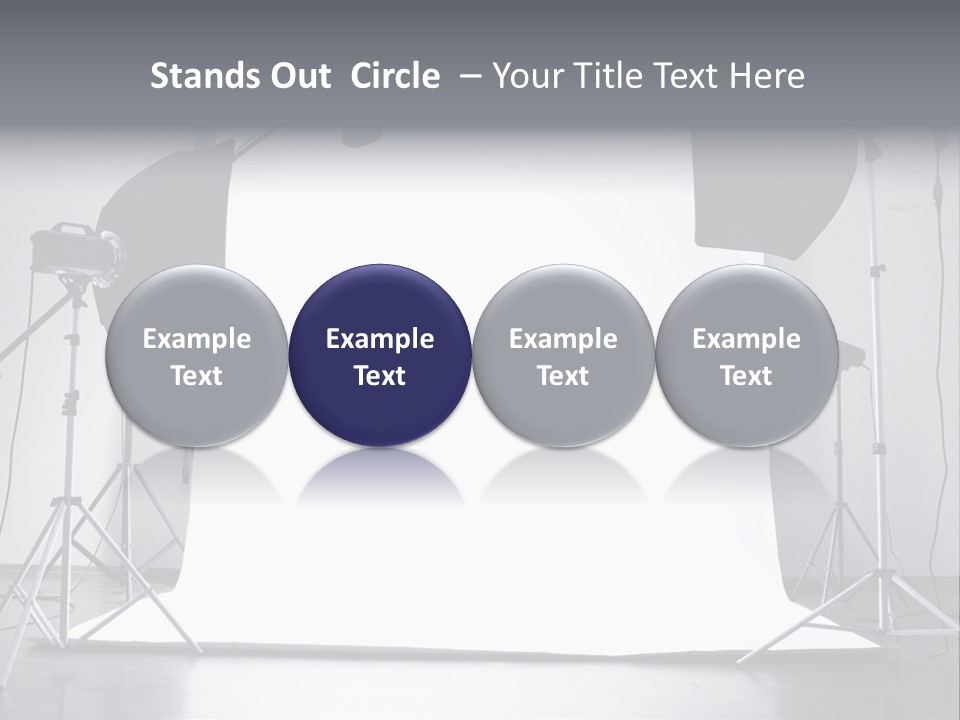 Photographing Professional Photograph PowerPoint Template