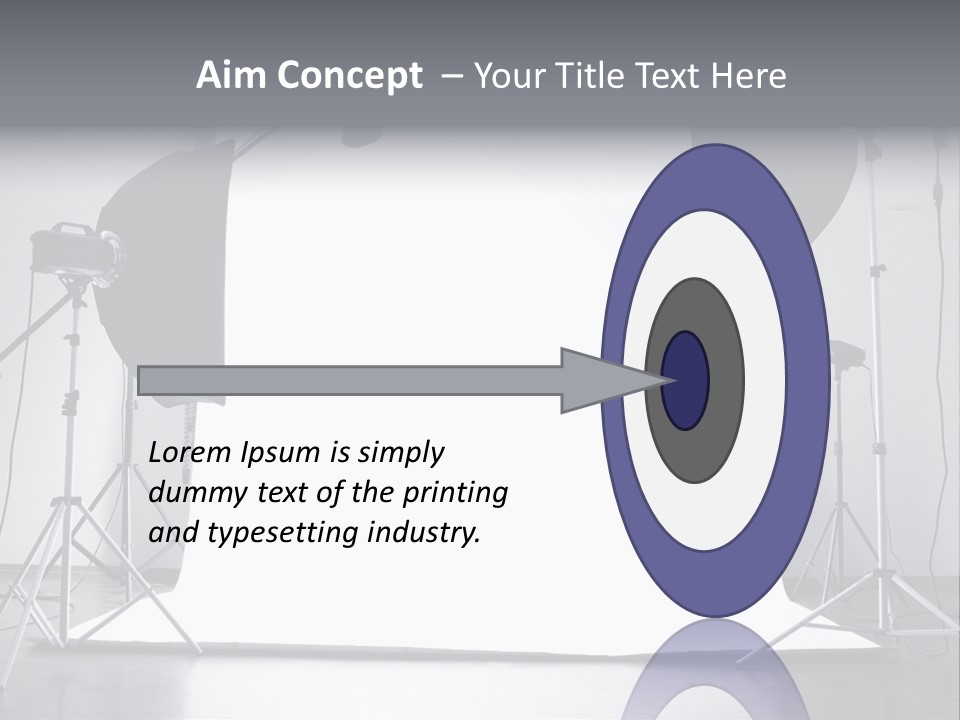 Photographing Professional Photograph PowerPoint Template