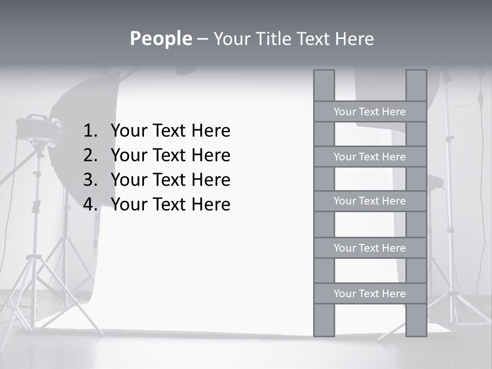 Photographing Professional Photograph PowerPoint Template