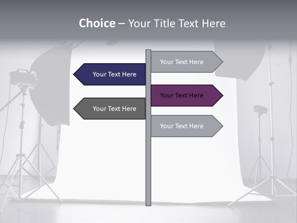 Photographing Professional Photograph PowerPoint Template