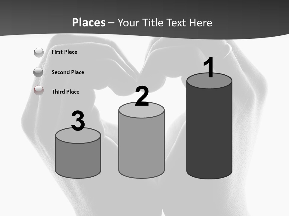 Heart Shape Care  PowerPoint Template