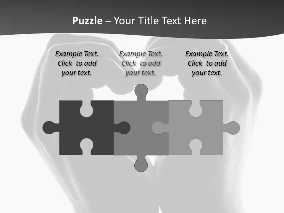 Heart Shape Care  PowerPoint Template