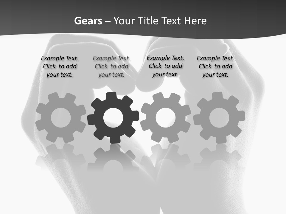 Heart Shape Care  PowerPoint Template