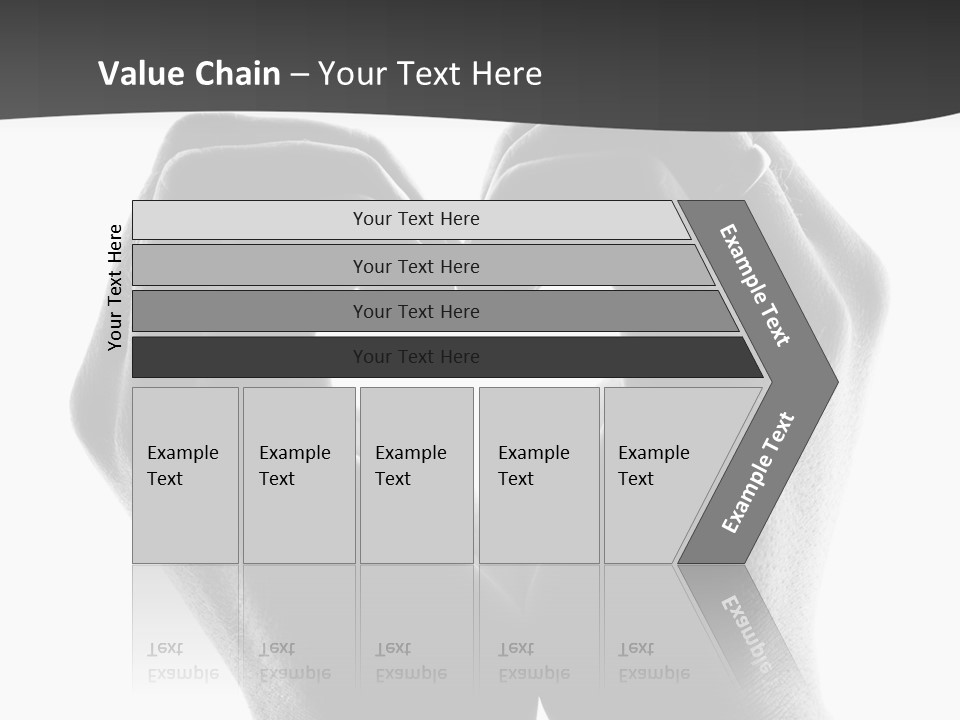Heart Shape Care  PowerPoint Template