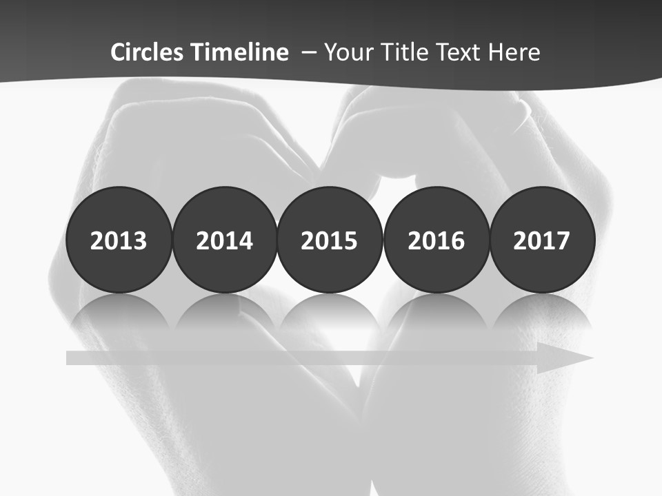 Heart Shape Care  PowerPoint Template