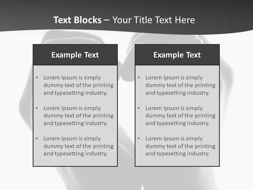 Heart Shape Care  PowerPoint Template