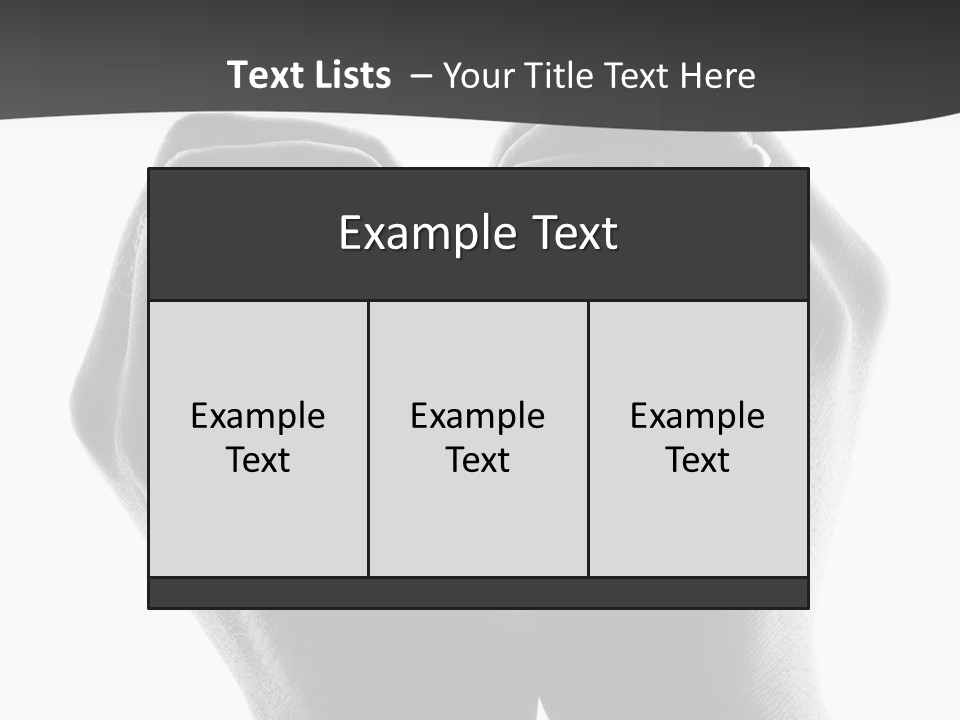 Heart Shape Care  PowerPoint Template