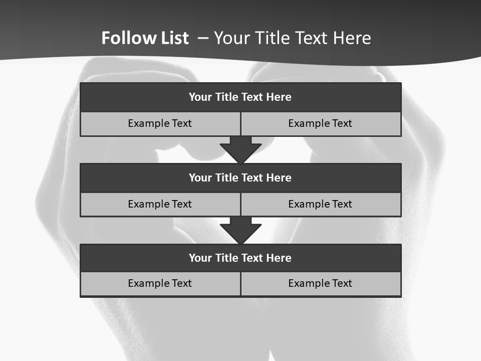 Heart Shape Care  PowerPoint Template