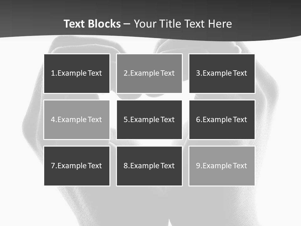 Heart Shape Care  PowerPoint Template