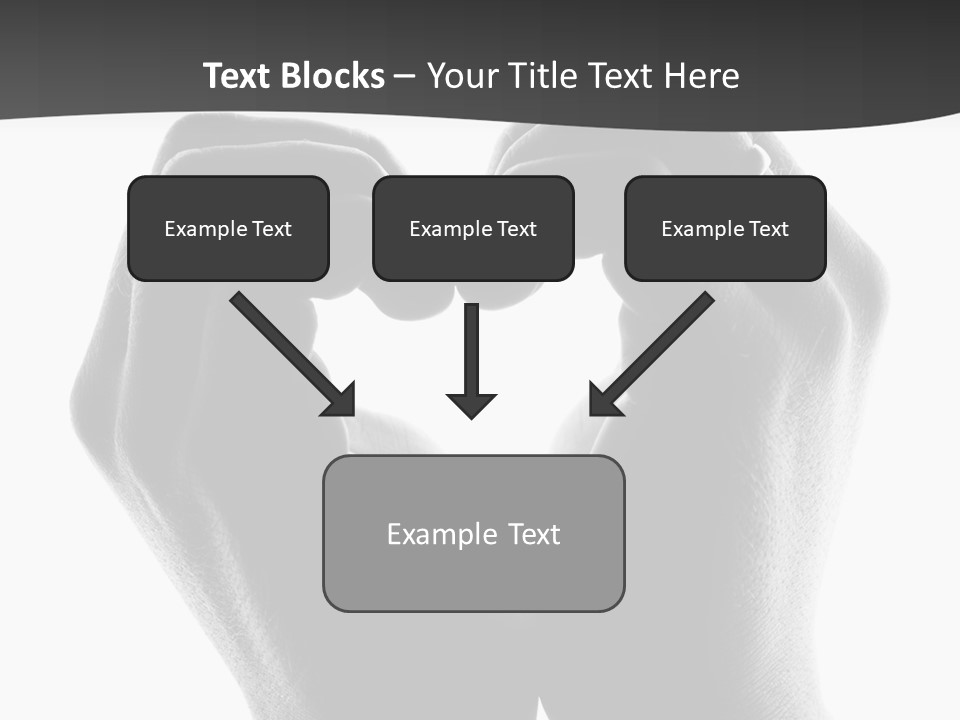 Heart Shape Care  PowerPoint Template