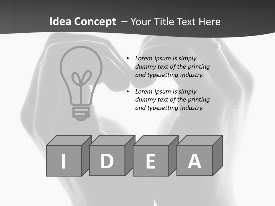 Heart Shape Care  PowerPoint Template