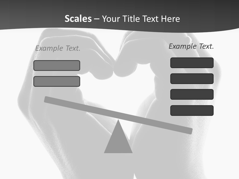 Heart Shape Care  PowerPoint Template