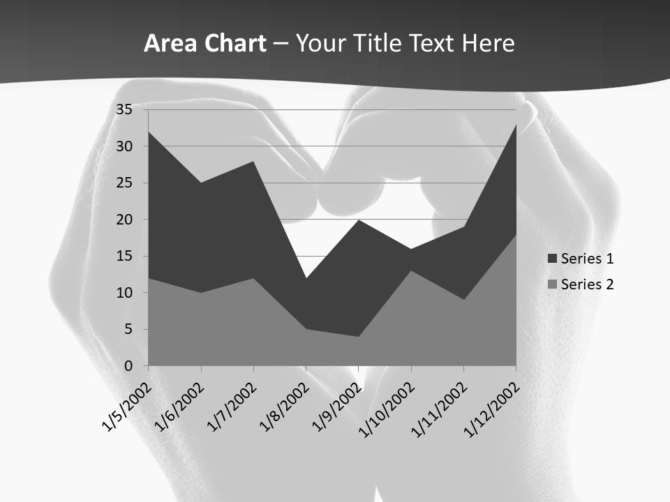 Heart Shape Care  PowerPoint Template