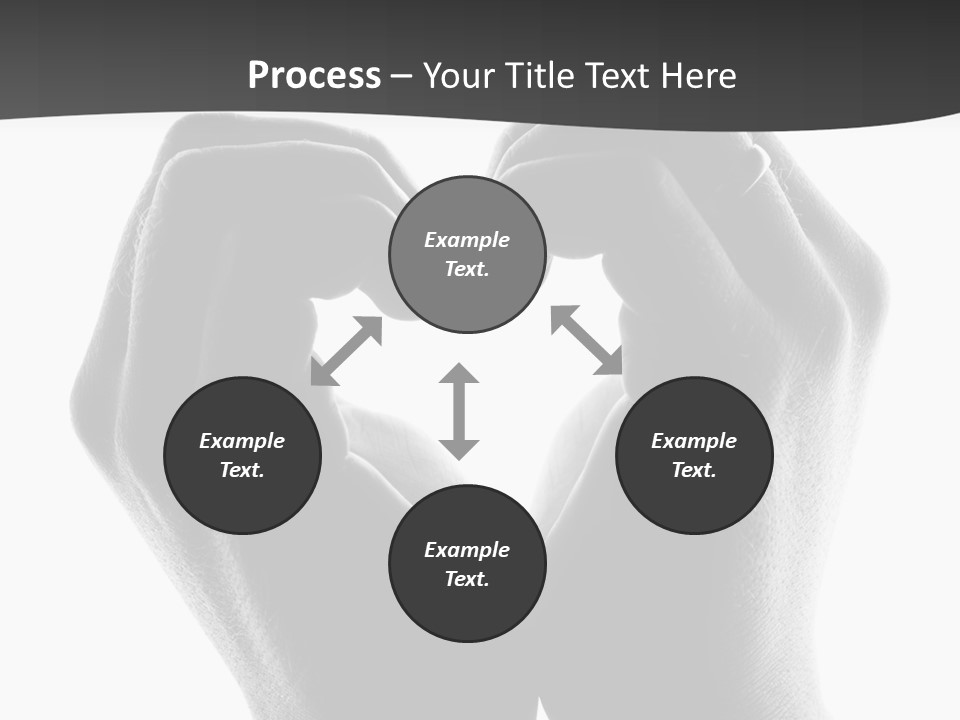 Heart Shape Care  PowerPoint Template