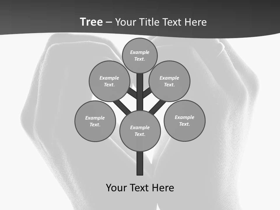 Heart Shape Care  PowerPoint Template