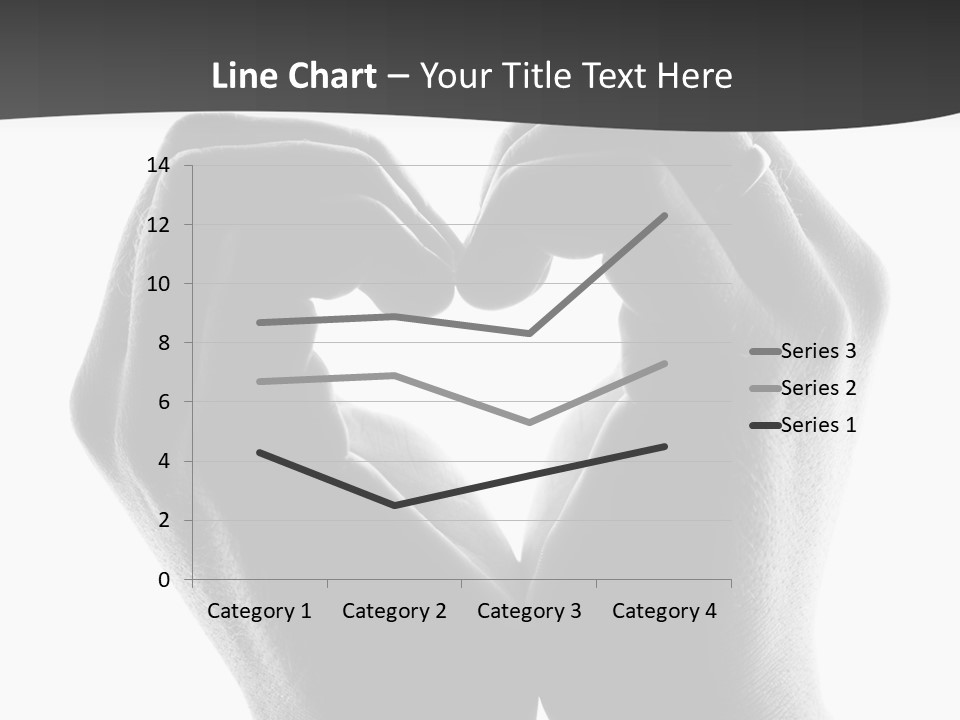 Heart Shape Care  PowerPoint Template