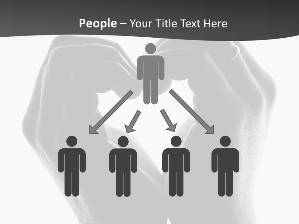 Heart Shape Care  PowerPoint Template