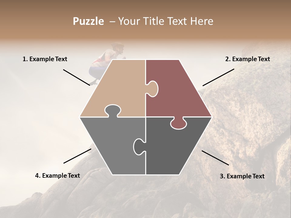 Rider Difficulty Stone PowerPoint Template