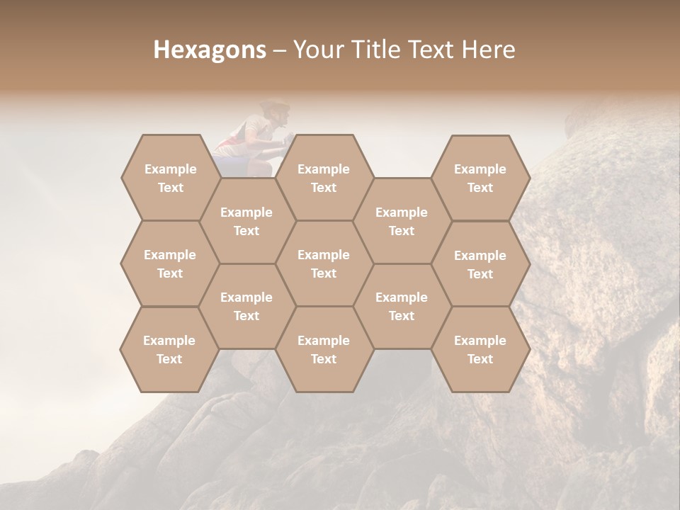 Rider Difficulty Stone PowerPoint Template