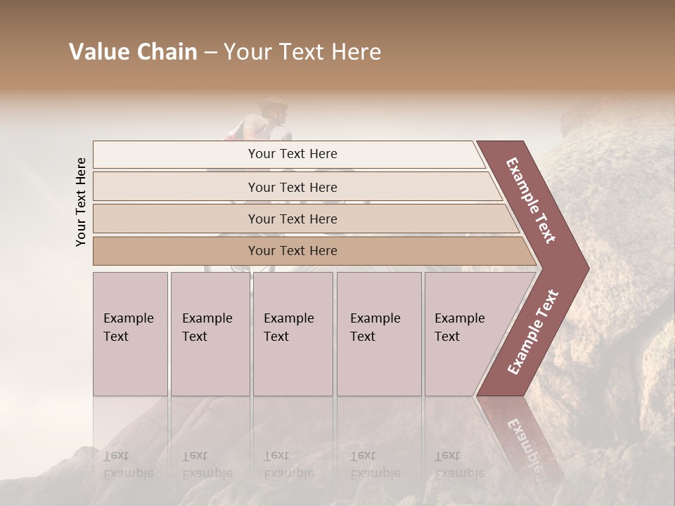 Rider Difficulty Stone PowerPoint Template