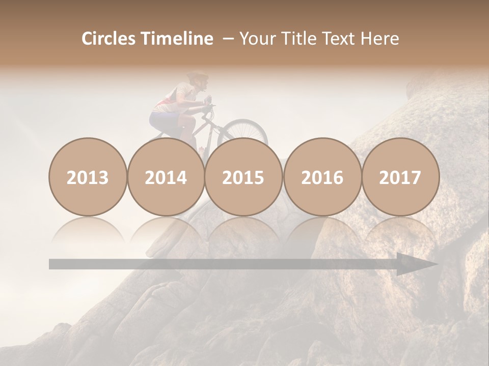 Rider Difficulty Stone PowerPoint Template