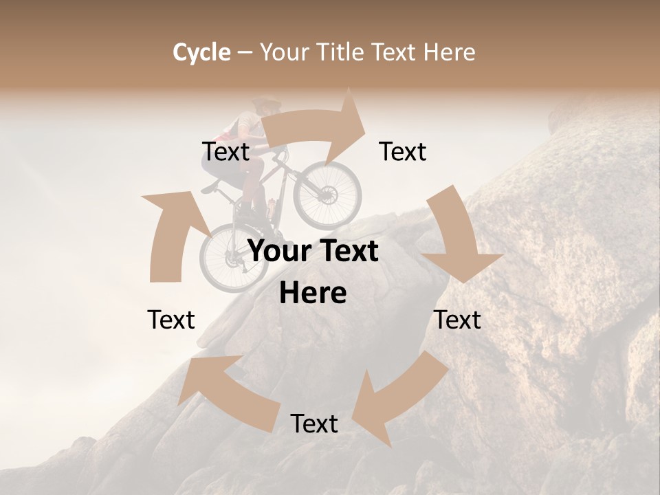 Rider Difficulty Stone PowerPoint Template