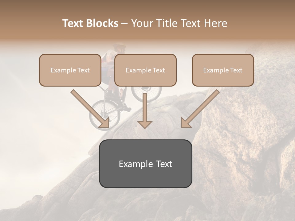 Rider Difficulty Stone PowerPoint Template