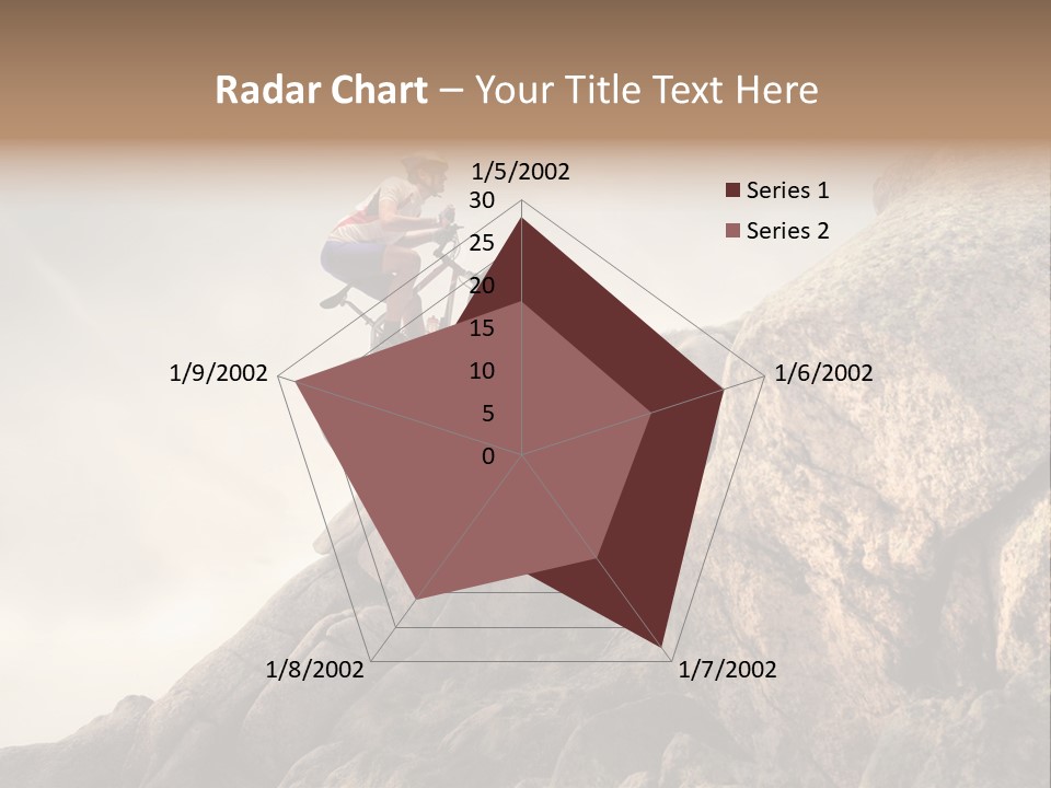 Rider Difficulty Stone PowerPoint Template