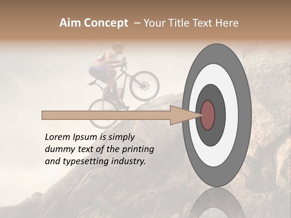 Rider Difficulty Stone PowerPoint Template