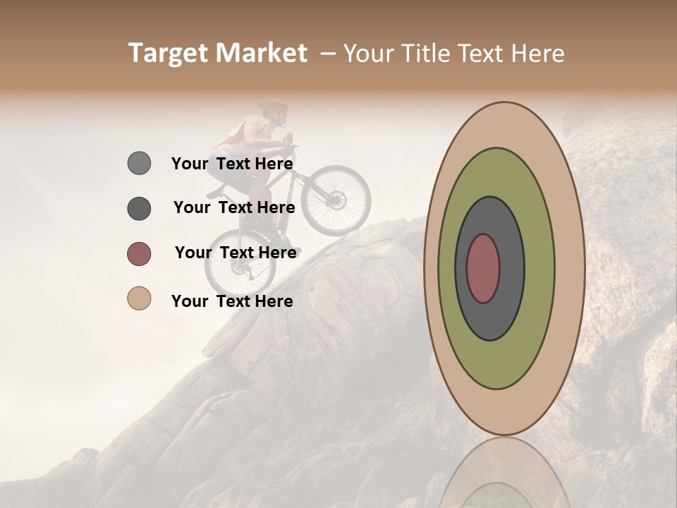 Rider Difficulty Stone PowerPoint Template