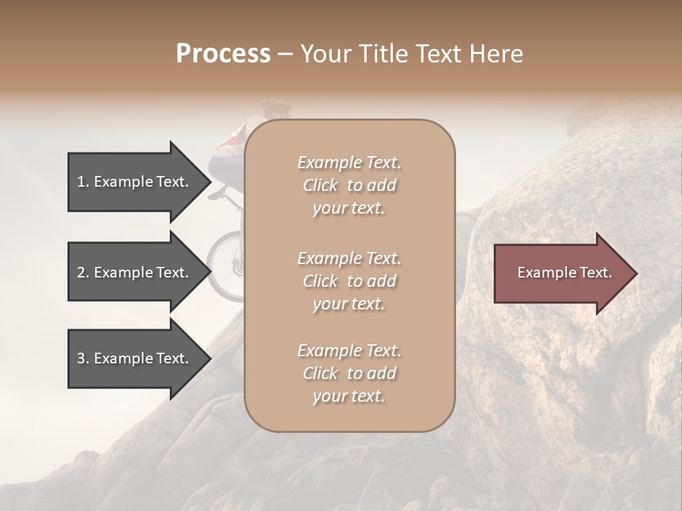 Rider Difficulty Stone PowerPoint Template