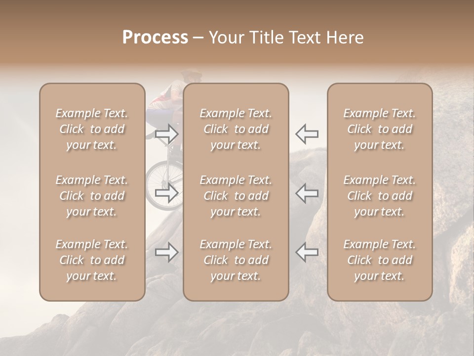 Rider Difficulty Stone PowerPoint Template