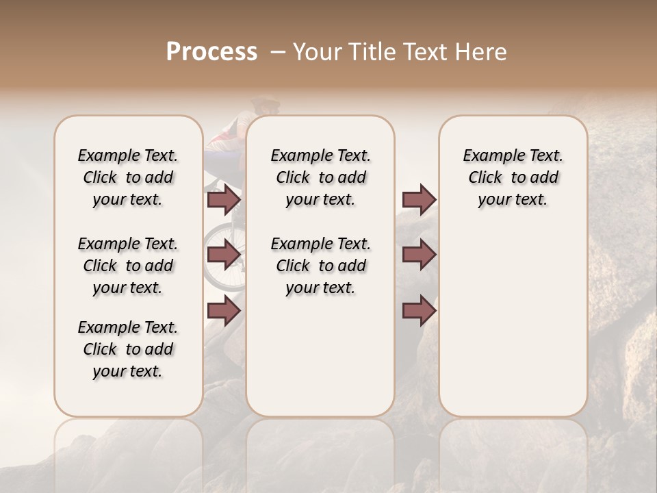 Rider Difficulty Stone PowerPoint Template