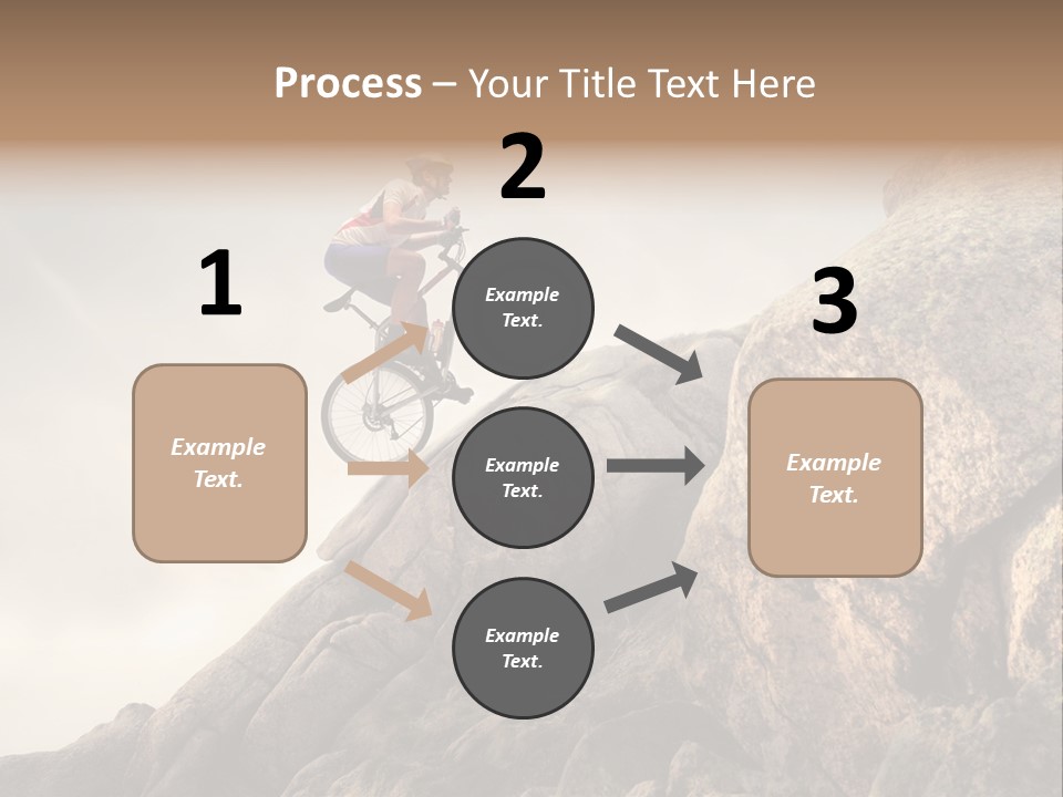 Rider Difficulty Stone PowerPoint Template
