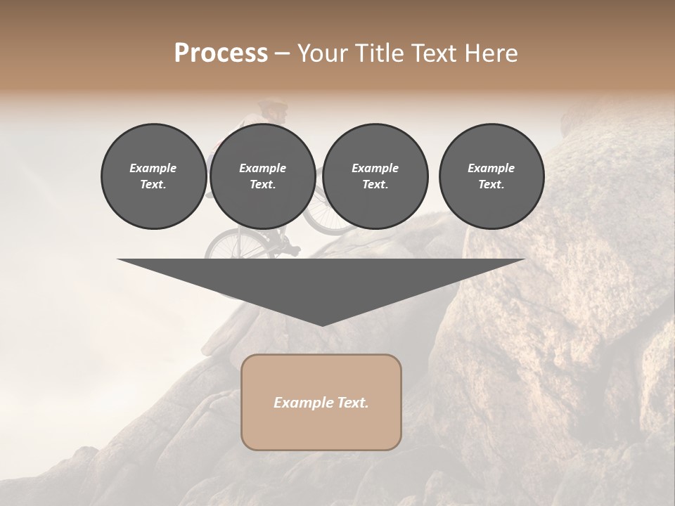 Rider Difficulty Stone PowerPoint Template